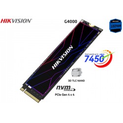 1024GB M.2 PCIe SSD HIKVISION G4000 (HS-SSD-G4000 1024G) (7450 MB/s READ/6600 MB/s WRITE)