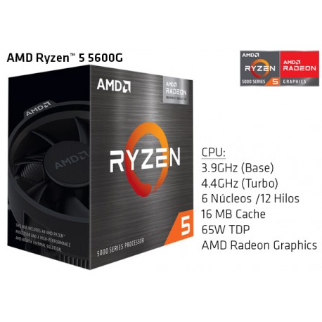 AMD Ryzen 5 5600G [100-100000252BOX]