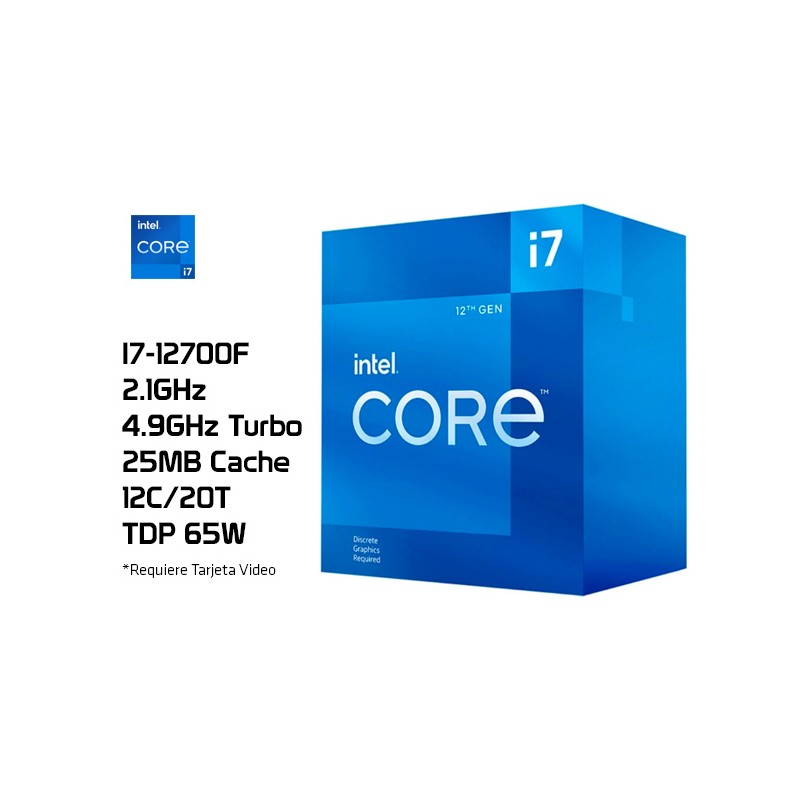 Intel Core i7-12700F [BX8071512700F]